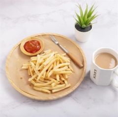 200 Adet Air Fryer Pişirme Kağıdı Tek Kullanımlık Yağlı Kağı Yuvarlak Delikli ve Tabak Model