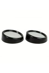 Universal Fit Yuvarlak Cam Yan Ayna, 360° Geniş Açılı Blind Spot Araba Arka Görüş Aynası, Arabalar, Motosikletler, SUV'lar için