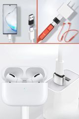 Veri Transferi ve Şarj İçin Data Çevirici, USB'den TYPE-C'ye Dönüştürücü Adaptör