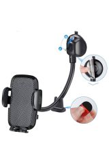 Vakum Kilitli, Cam ve Torpidoya Monte Edilebilen Ayarlanabilir Telefon Tutucu