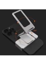 Tüm Telefon Modelleriyle Uyumlu 360 Derece Dönen Metal Telefon Standı ve Braketi