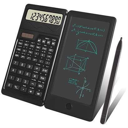 6 İnç Silinebilir LCD Yazma Tableti ile Ultra İnce Bilimsel Hesap Makinesi Matematik Fizik Geometri Bilimsel Hesap Makinesi