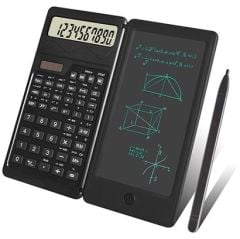 6 İnç Silinebilir LCD Yazma Tableti ile Ultra İnce Bilimsel Hesap Makinesi Matematik Fizik Geometri Bilimsel Hesap Makinesi