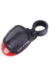 Solar Enerjili Usb Ile Şarj Edilebilir Ledli Bisiklet Arka Feneri