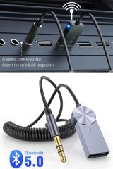 Bluetooth 5.0 Receiver Usb Aux Wireless Araç Kiti, Aracınıza Bluetooth Özelliği Kazandırın