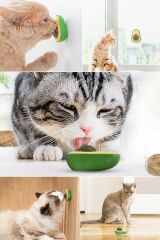 Avokado Model Yapışkanlı Kedi Oyuncağı Yenilebilir Kedi Nanesi Otu