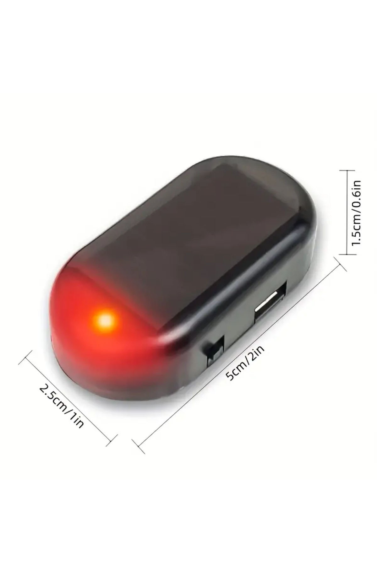 Güneş Enerjisi ve USB Şarjlı Caydırıcı Araç Güvenlik Alarmı – Pratik ve Etkili Çözüm