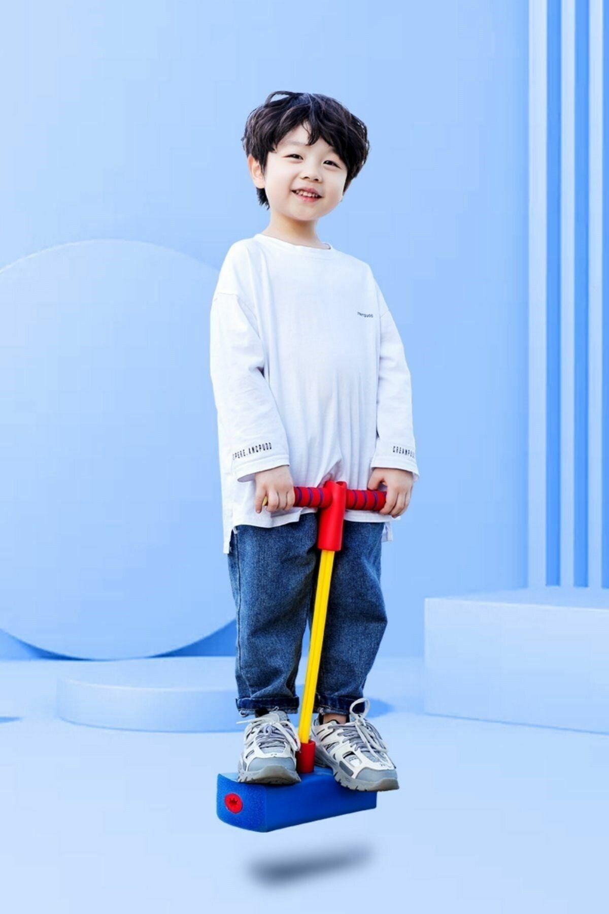 Çocuklar İçin Boy Uzatıcı Eğitici Fiziksel Ve Zihinsel  Spor Oyun Aleti Zıplama Oyuncağı