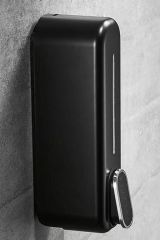 Siyah Duvara Monte Sıvı Sabunluk Dispenser 300 ml