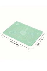 1 adet Premium Silikon Hamur Yoğurma Matı - Kalın, Yapışmaz, 40*50 CM Kaymaz ve Yapışmaz Yüzey