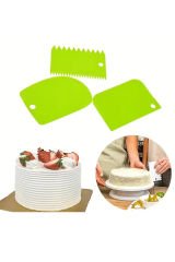 Pasta ve Hamur Şekillendirme Seti - Spatula, Kesici, Kazıyıcı ve Dekoratör