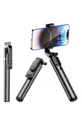 Taşınabilir Tripod ve Bluetooth Kumandalı Selfie Çubuğu İkisi Bir Arada