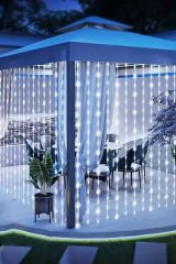 8 Modlu Led Perde Işık Seti Özel Gün, Açık Hava ve Pencere Süslemesi İçin