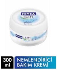 Nivea Soft El Yüz Vücut Nemlendirici Krem 300 ml