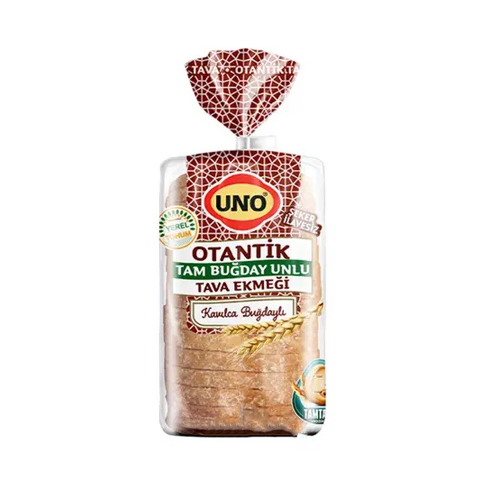 Uno Tam Buğday ve Kavılca Buğdaylı Tava Ekmeği 450 G