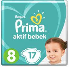 Prima Aktif Bebek Mini Fırsat Paketi 8 No 17 li