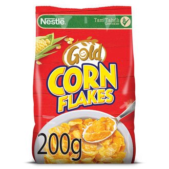 Nestle Gold Corn Flakes Tam Tahıllı Mısır Gevreği 200 Gr