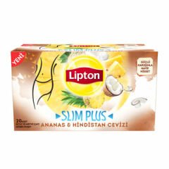 Lipton Slim Plus Ananas Hindistan Cevizi 34 Gr