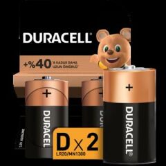 Duracell D Boy Pil 2'Li