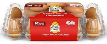 Anadolu Vitamin 10'lu Gezen Tavuk Yumurtası