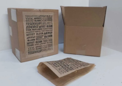 13x18 cm Sandviç & Yarım Ekmek Kese Kağıdı | 1000'li Paket | Fast Food Ambalajı