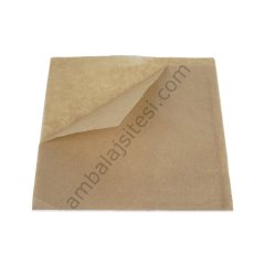 Kese Şamua Hamburger Baskısız 15x15 cm