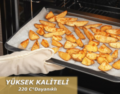 8 Metre Rulo Pişirme Kağıdı – 3'lü Paket | Yapışmaz & Yanmaz | Gıda Temasına Uygun Fırın Kağıdı