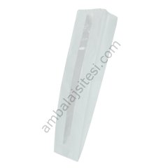 Kese Beyaz Sülfit Pencereli 9,5x37x5,5 Cm Baget