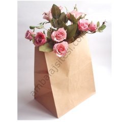 Kese Kraft 18x24x9 Cm Kare Dipli