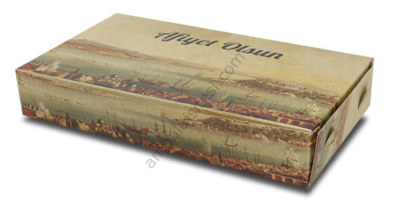 1000 Gr Kuru Pasta Kutusu - 100'lü Kraft