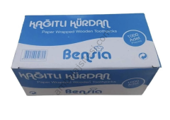 ecenplast Kağıtlı Kürdan 1000 Adet ecn-krdn