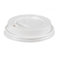 8 oz Karton Bardak Kapak 1.000 adet - Beyaz