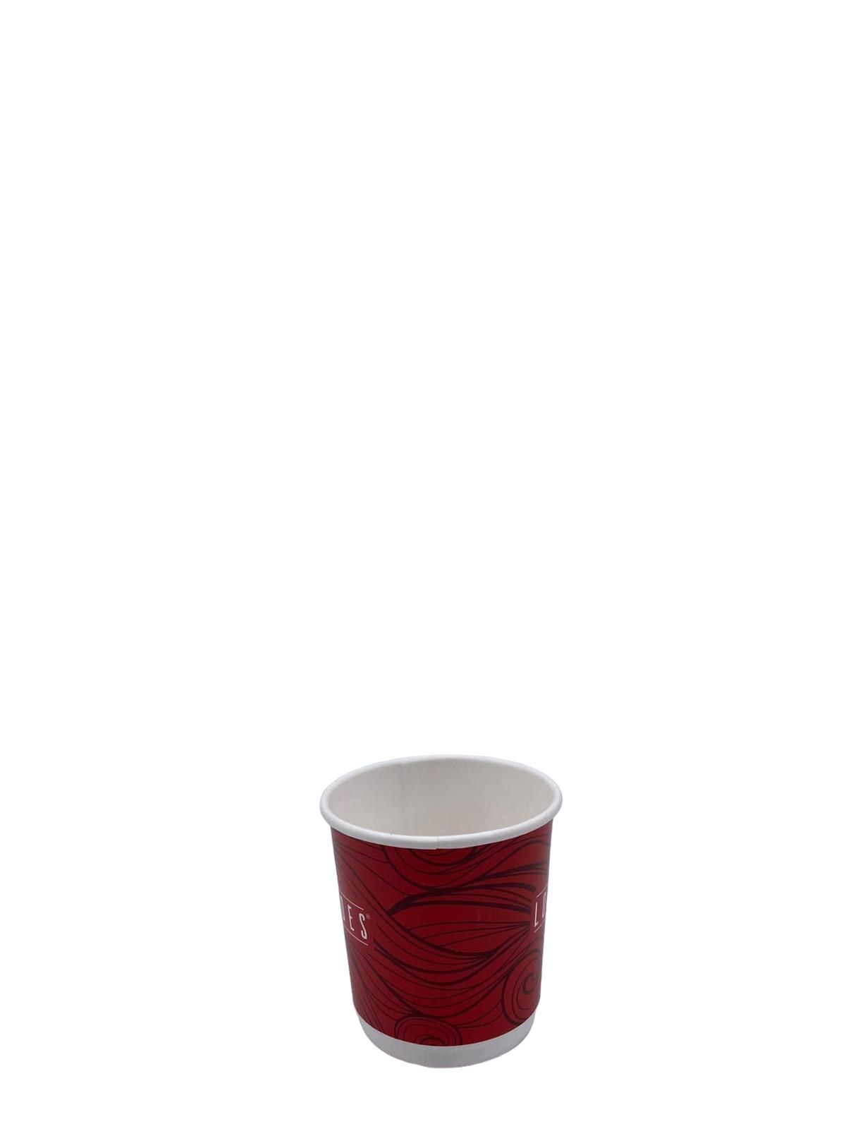 4 oz Özel Baskılı Çift Duvarlı Karton Bardak