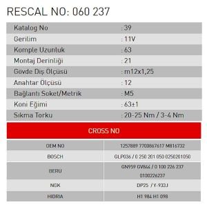 Isıtma Bujisi - Mitsubishi - ET060237