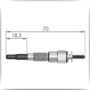 Isıtma Bujisi - Kubota - Multicar - ET068045