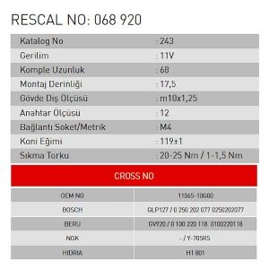 Isıtma Bujisi - Nissan - Infiniti - ET068920