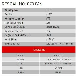 Isıtma Bujisi - Kubota - Multicar - ET073044