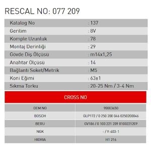 Isıtma Bujisi - Opel - ET077209