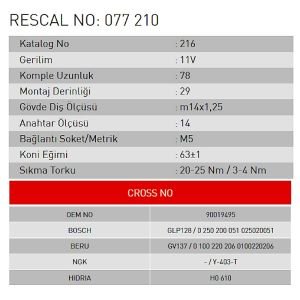 Isıtma Bujisi - Opel - ET077210