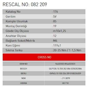 Isıtma Bujisi - Isuzu - Opel - ET082209