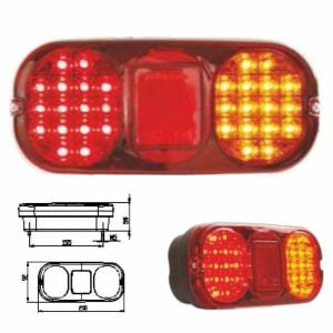 Led İş Makinası Stop Lambası Kablolu 12V - 838113-LEDK12V