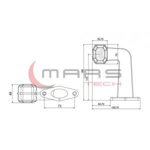 Universal - Prostar Ps 1 Led Dorse Dış İşaret Lamba 24V 720201