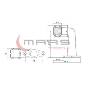 Universal - Prostar Ps 1 Led Dorse Dış İşaret Lamba 24V 720201