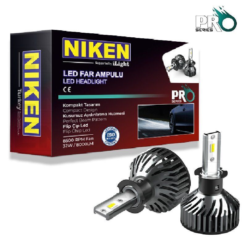 Niken Led Xenon Pro Serisi H3 - 120030201