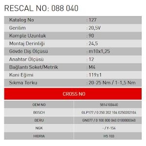 Isıtma Bujisi - Isuzu - ET088040