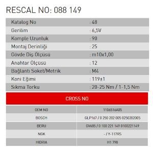 Isıtma Bujisi - Nissan - Infiniti - ET088149