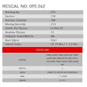 Isıtma Bujisi - Toyota - Daihatsu - ET095242