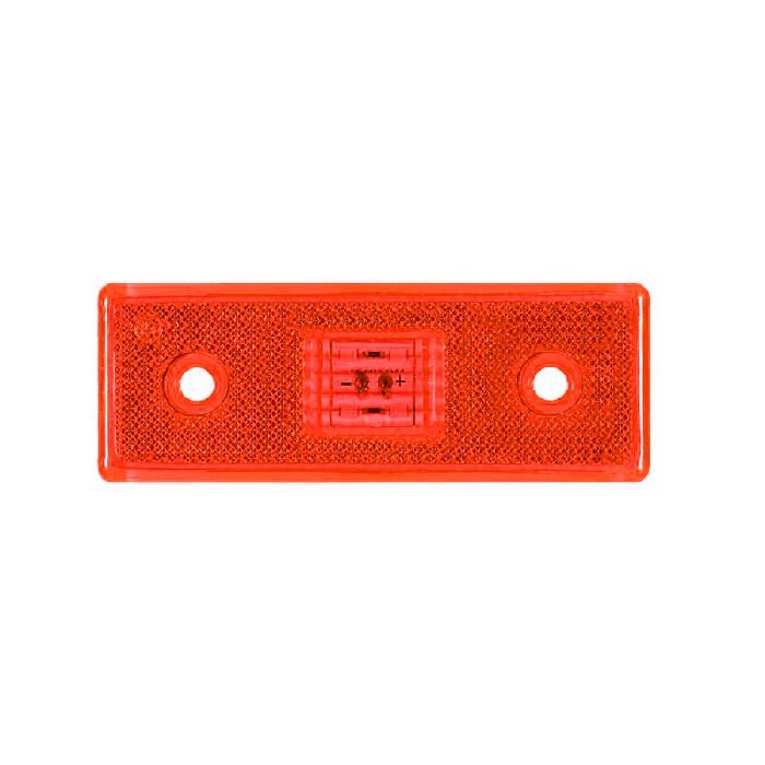 Side Marker Lamba 4 Led'Li 109Mm 12V-24V Kırmızı - FR0182-R