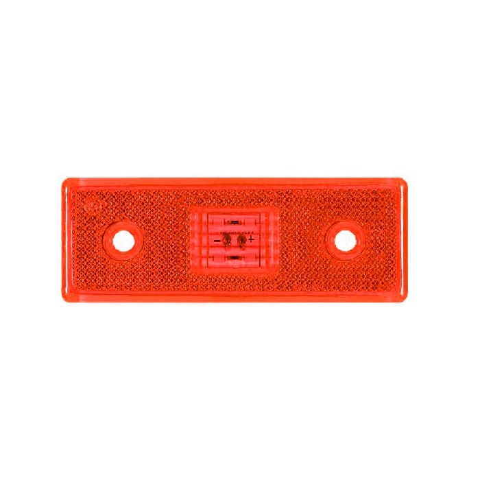 Side Marker Lamba 4 Led'Li 109Mm 12V-24V Kırmızı - FR0182-R