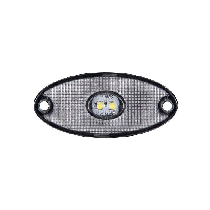 Dorse İşaret Lamba 2 Led'Li 100Mm 12V-24V Beyaz - FR0184-W